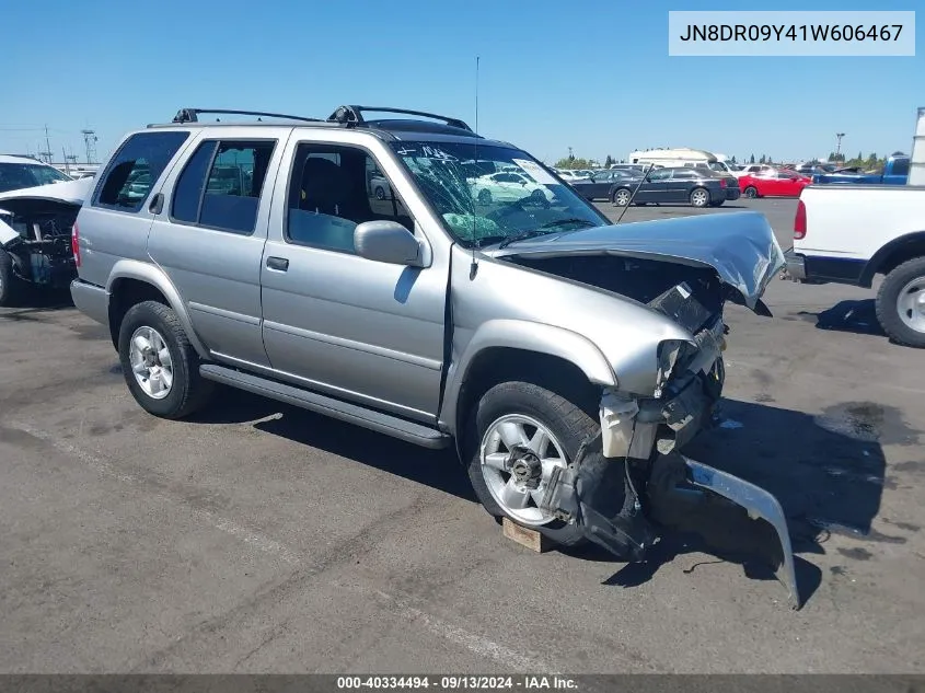 JN8DR09Y41W606467 2001 Nissan Pathfinder Le