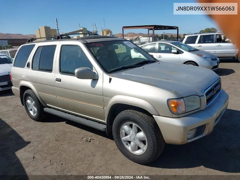 JN8DR09XX1W566063 2001 Nissan Pathfinder Le