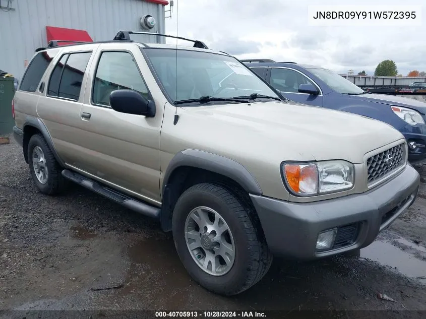 2001 Nissan Pathfinder Se VIN: JN8DR09Y91W572395 Lot: 40705913