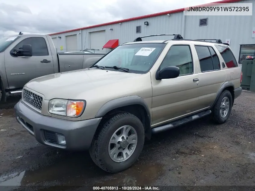 2001 Nissan Pathfinder Se VIN: JN8DR09Y91W572395 Lot: 40705913