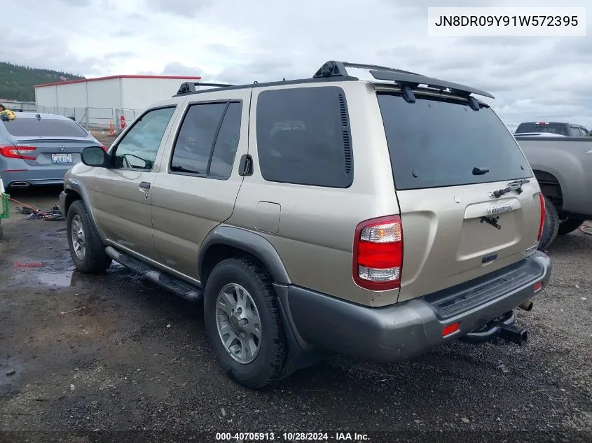 2001 Nissan Pathfinder Se VIN: JN8DR09Y91W572395 Lot: 40705913