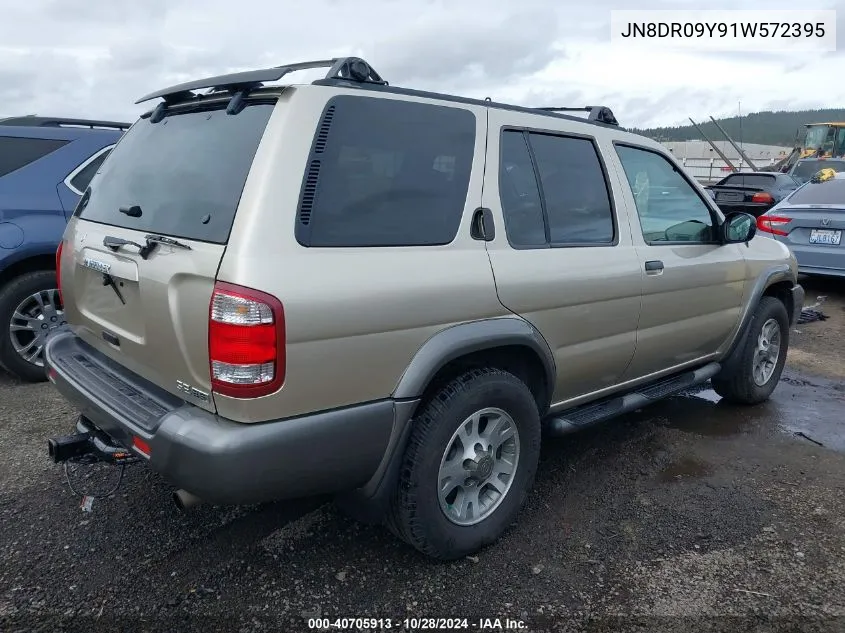 2001 Nissan Pathfinder Se VIN: JN8DR09Y91W572395 Lot: 40705913