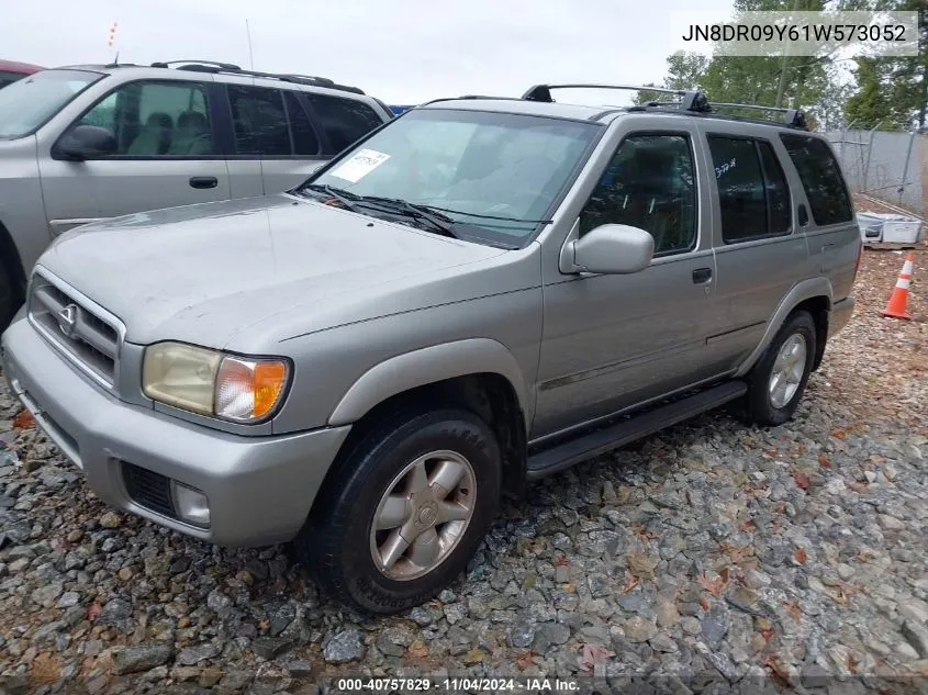 2001 Nissan Pathfinder Le VIN: JN8DR09Y61W573052 Lot: 40757829