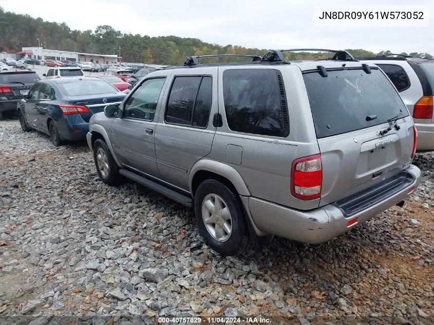 2001 Nissan Pathfinder Le VIN: JN8DR09Y61W573052 Lot: 40757829