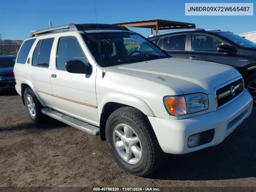 2002 Nissan Pathfinder Se VIN: JN8DR09X72W665487 Lot: 40796320