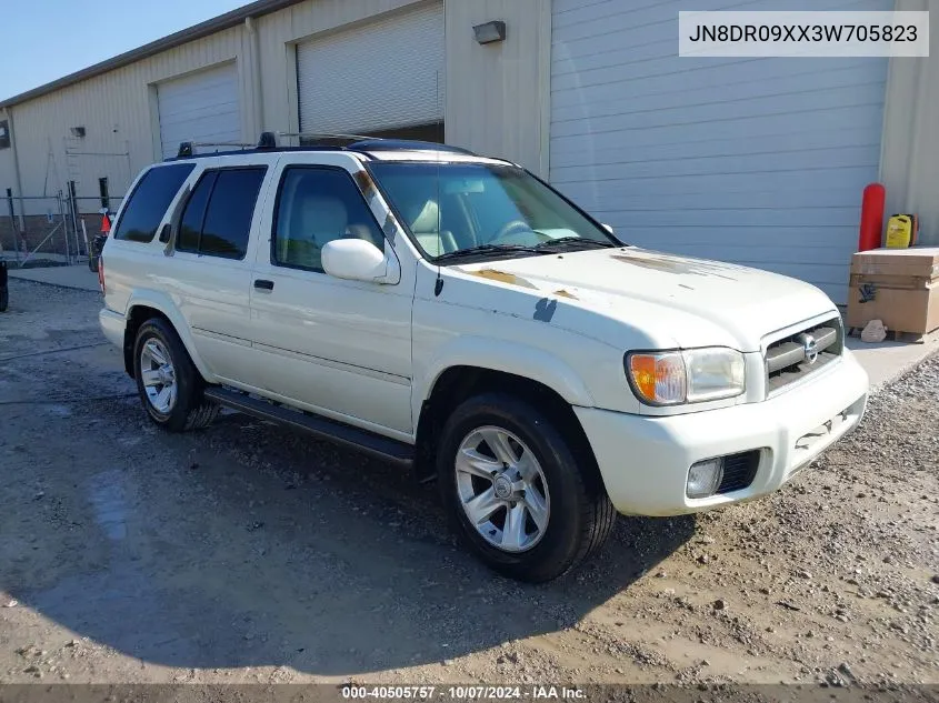 2003 Nissan Pathfinder Le/Se VIN: JN8DR09XX3W705823 Lot: 40505757