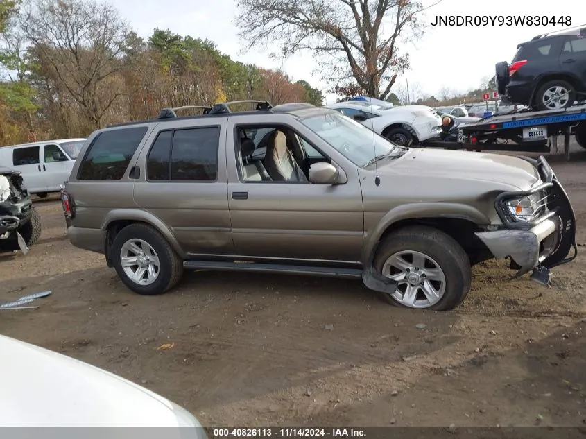 JN8DR09Y93W830448 2003 Nissan Pathfinder Le