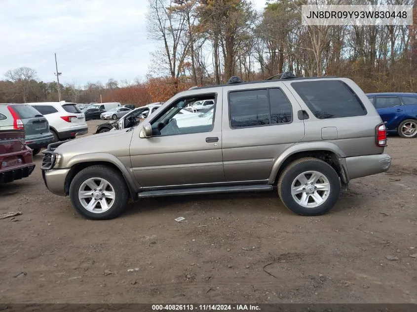 JN8DR09Y93W830448 2003 Nissan Pathfinder Le