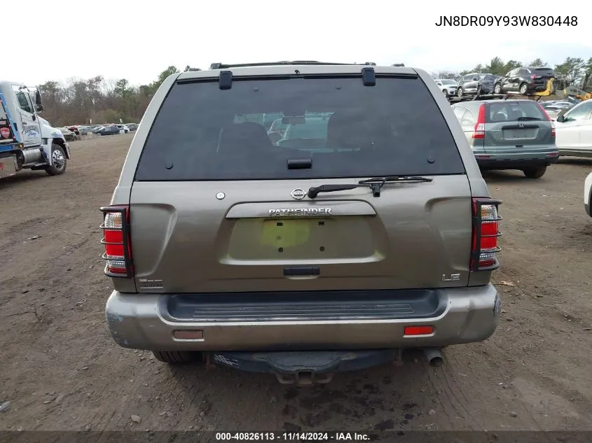 JN8DR09Y93W830448 2003 Nissan Pathfinder Le