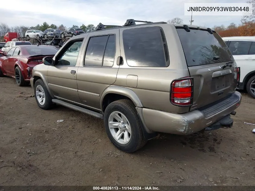 JN8DR09Y93W830448 2003 Nissan Pathfinder Le