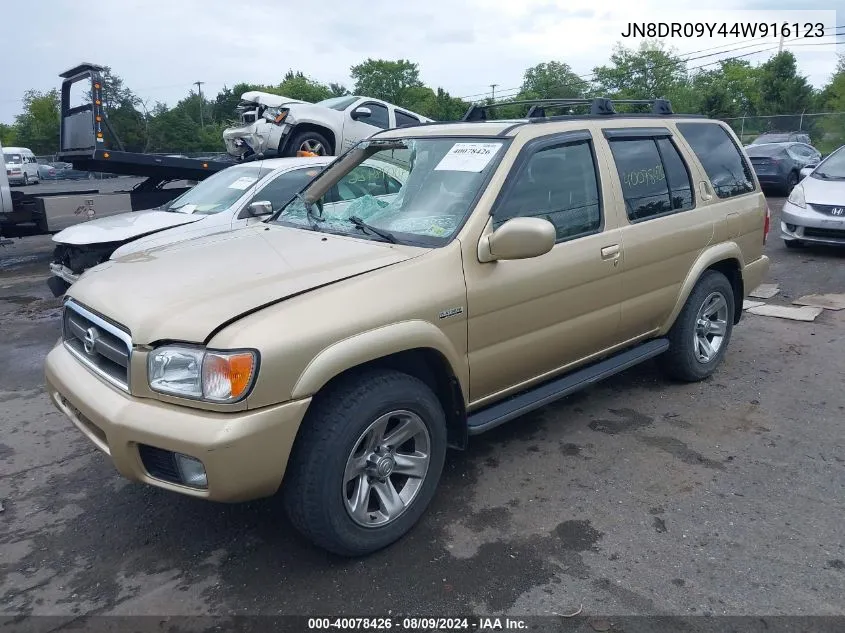 JN8DR09Y44W916123 2004 Nissan Pathfinder Le Platinum