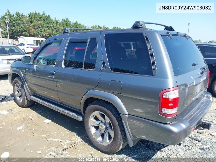 2004 Nissan Pathfinder Le Platinum VIN: JN8DR09Y24W903032 Lot: 40253288