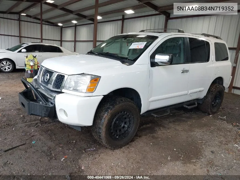 5N1AA08B34N719352 2004 Nissan Pathfinder Armada Le