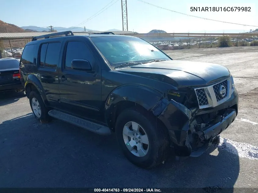 5N1AR18U16C679982 2006 Nissan Pathfinder Se