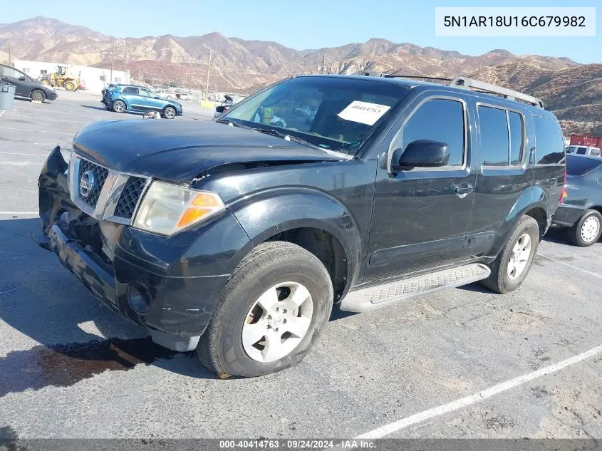 5N1AR18U16C679982 2006 Nissan Pathfinder Se