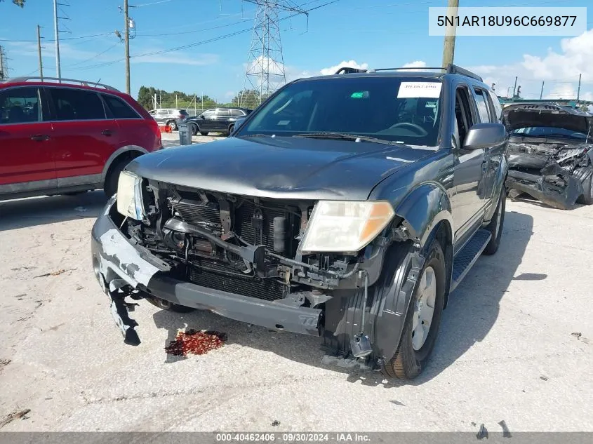 5N1AR18U96C669877 2006 Nissan Pathfinder Se