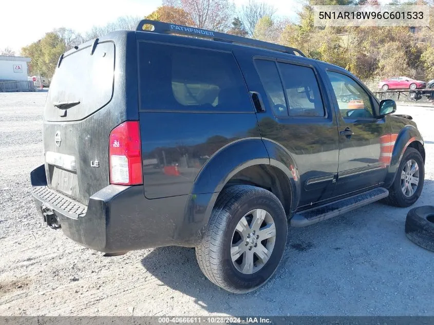 5N1AR18W96C601533 2006 Nissan Pathfinder Le