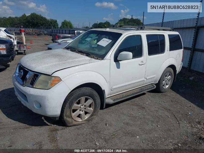 5N1AR18U88C628823 2008 Nissan Pathfinder Se