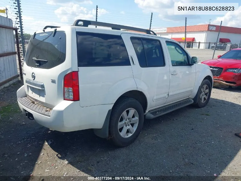 5N1AR18U88C628823 2008 Nissan Pathfinder Se