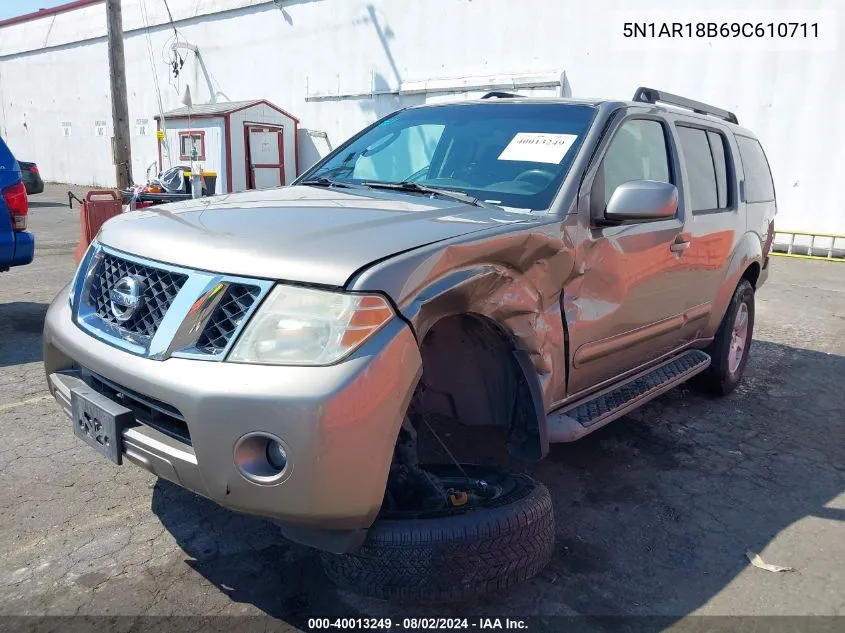 5N1AR18B69C610711 2009 Nissan Pathfinder Se