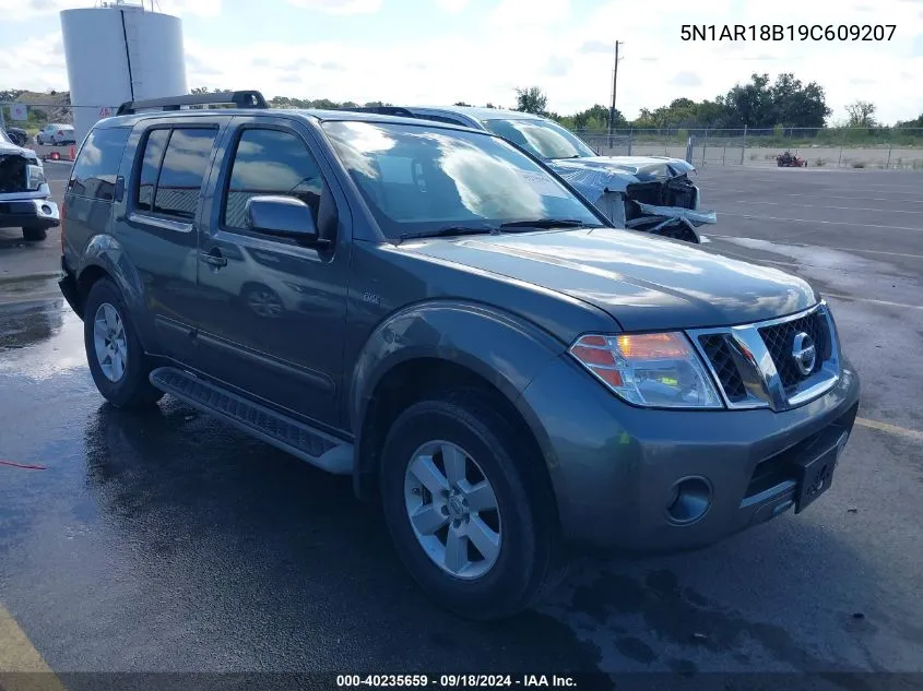 5N1AR18B19C609207 2009 Nissan Pathfinder Se