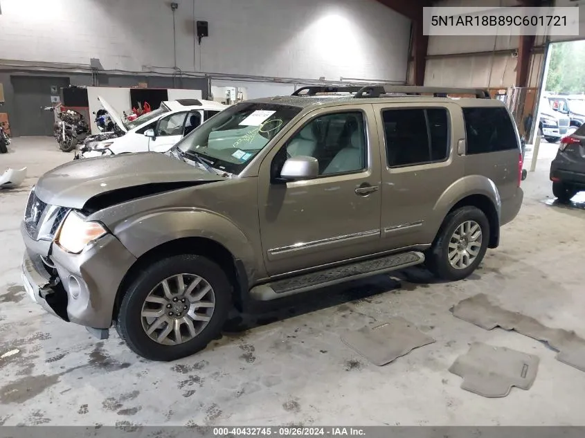 5N1AR18B89C601721 2009 Nissan Pathfinder Le