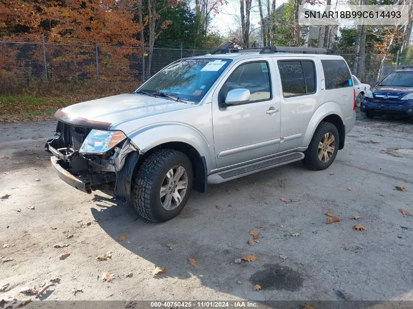 2009 Nissan Pathfinder Se VIN: 5N1AR18B99C614493 Lot: 40750425