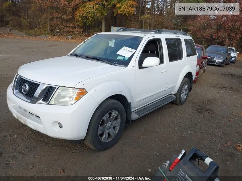 2009 Nissan Pathfinder Se VIN: 5N1AR18B79C607039 Lot: 40762038