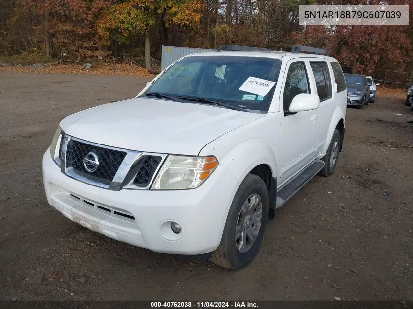 2009 Nissan Pathfinder Se VIN: 5N1AR18B79C607039 Lot: 40762038