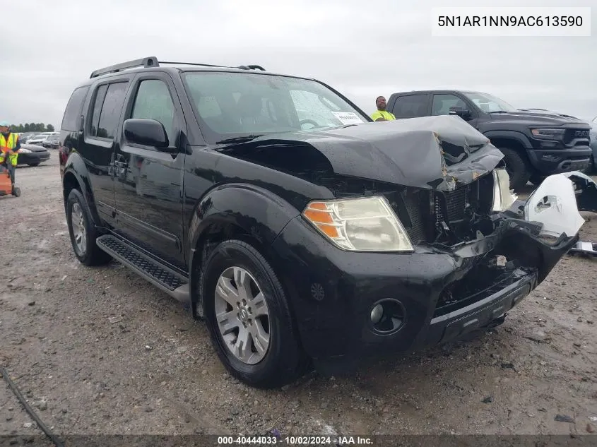 2010 Nissan Pathfinder Se VIN: 5N1AR1NN9AC613590 Lot: 40444033