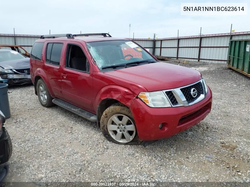 5N1AR1NN1BC623614 2011 Nissan Pathfinder Sv