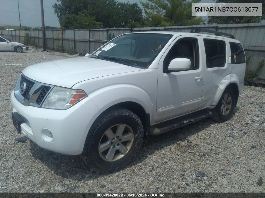 5N1AR1NB7CC613077 2012 Nissan Pathfinder Sv