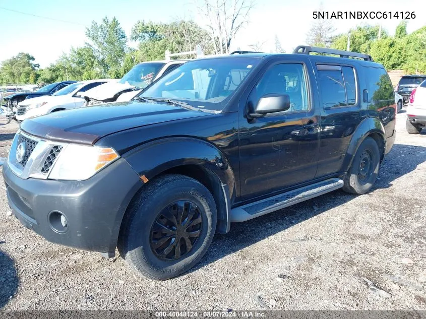 5N1AR1NBXCC614126 2012 Nissan Pathfinder