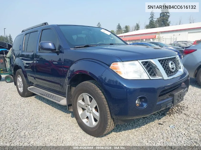 5N1AR1NB4CC616132 2012 Nissan Pathfinder Sv