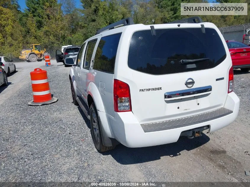 2012 Nissan Pathfinder Silver VIN: 5N1AR1NB3CC637909 Lot: 40525035