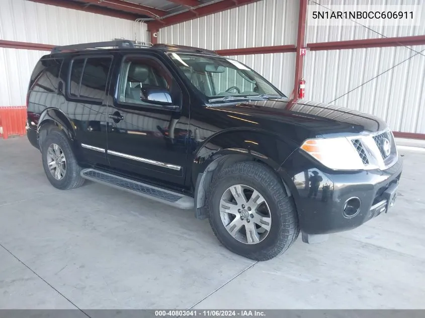 2012 Nissan Pathfinder Silver VIN: 5N1AR1NB0CC606911 Lot: 40803041