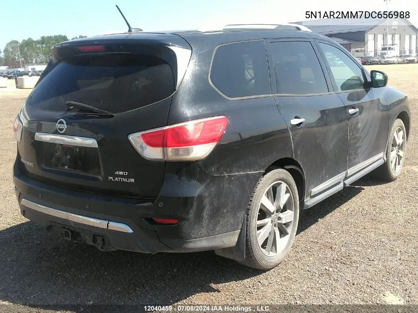 2013 Nissan Pathfinder VIN: 5N1AR2MM7DC656988 Lot: 12040459