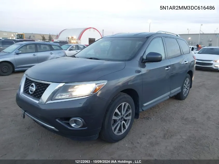 5N1AR2MM3DC616486 2013 Nissan Pathfinder