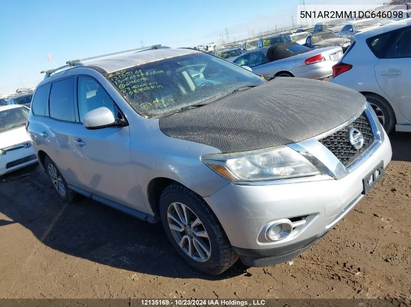 5N1AR2MM1DC646098 2013 Nissan Pathfinder