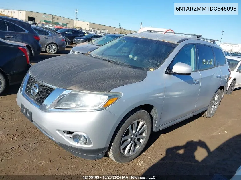 2013 Nissan Pathfinder VIN: 5N1AR2MM1DC646098 Lot: 12135169