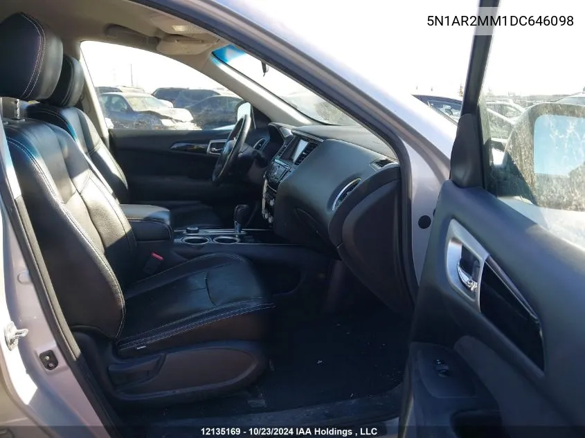 5N1AR2MM1DC646098 2013 Nissan Pathfinder