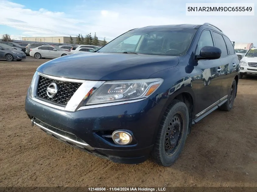 2013 Nissan Pathfinder VIN: 5N1AR2MM9DC655549 Lot: 12148508