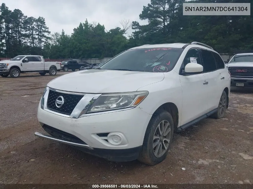 2013 Nissan Pathfinder Sv VIN: 5N1AR2MN7DC641304 Lot: 39566581