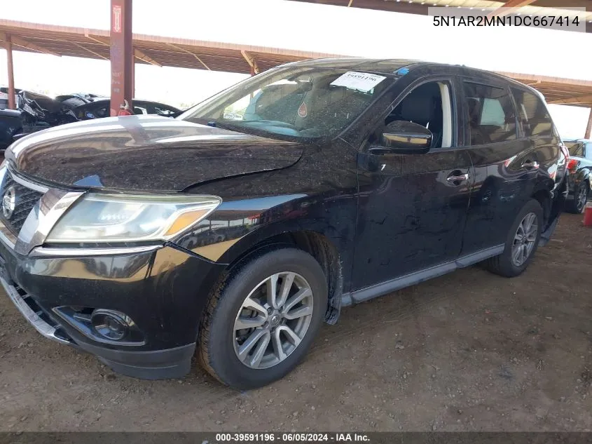 5N1AR2MN1DC667414 2013 Nissan Pathfinder S