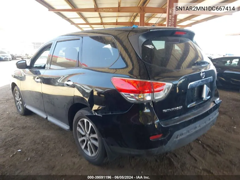 5N1AR2MN1DC667414 2013 Nissan Pathfinder S