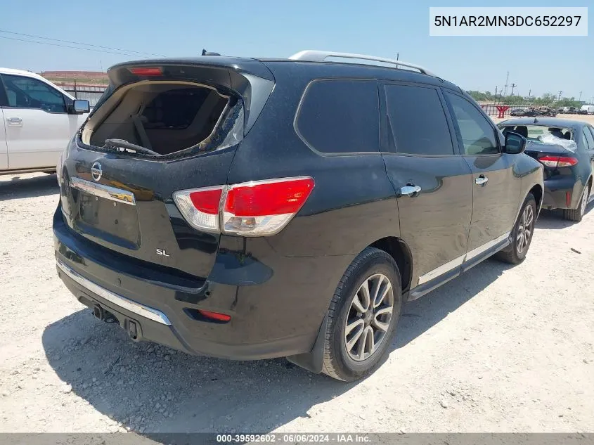 5N1AR2MN3DC652297 2013 Nissan Pathfinder Sl