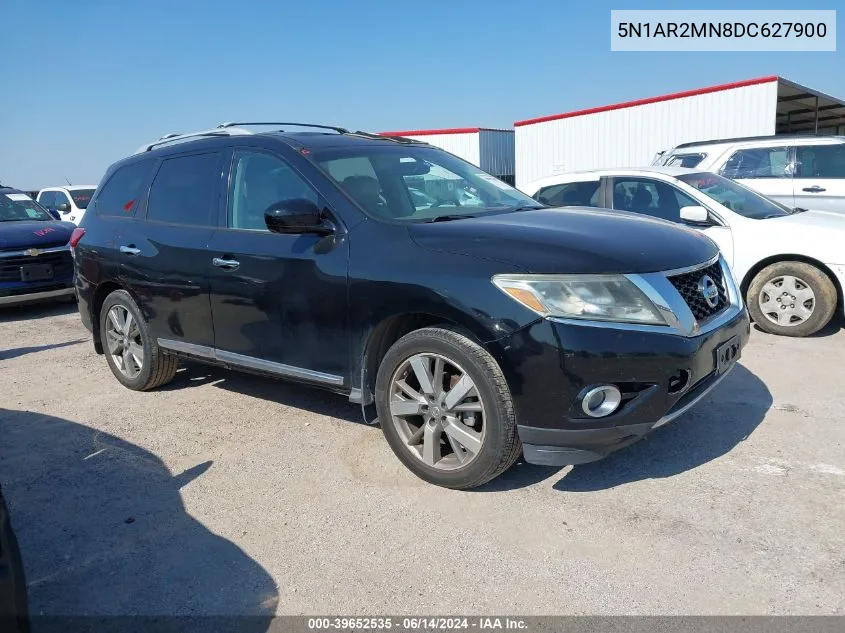 5N1AR2MN8DC627900 2013 Nissan Pathfinder Platinum