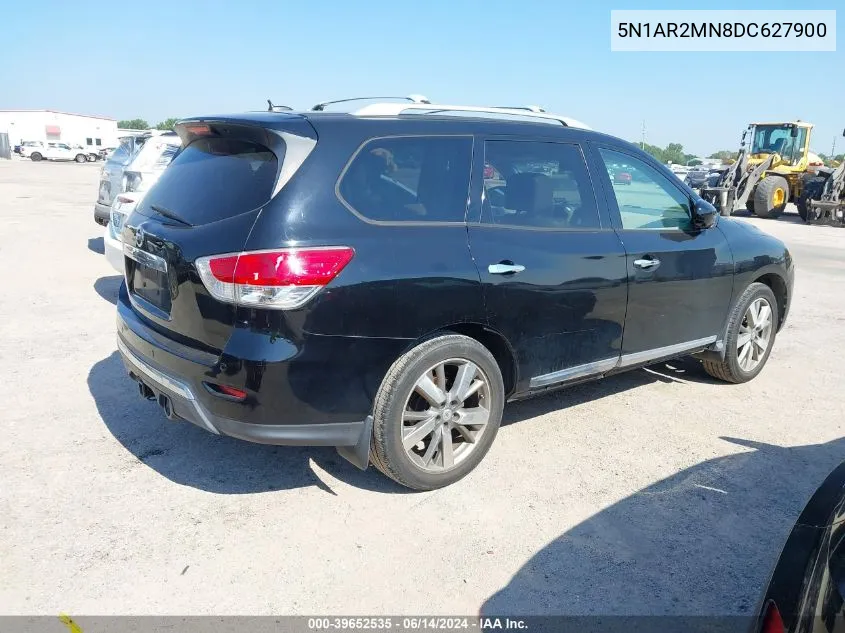 2013 Nissan Pathfinder Platinum VIN: 5N1AR2MN8DC627900 Lot: 39652535