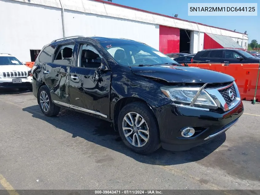 2013 Nissan Pathfinder Sl VIN: 5N1AR2MM1DC644125 Lot: 39843471