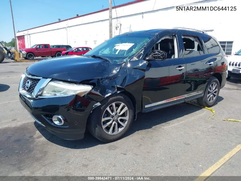 5N1AR2MM1DC644125 2013 Nissan Pathfinder Sl